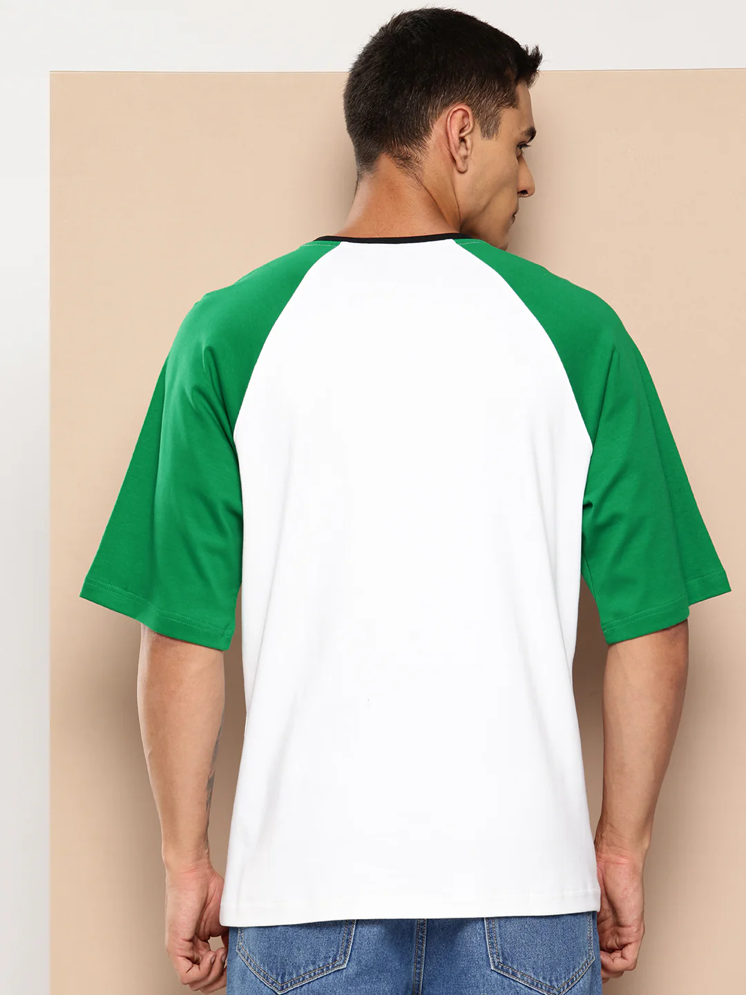 Boston Celtics Contrast Colour Oversized T-Shirt - Image 5