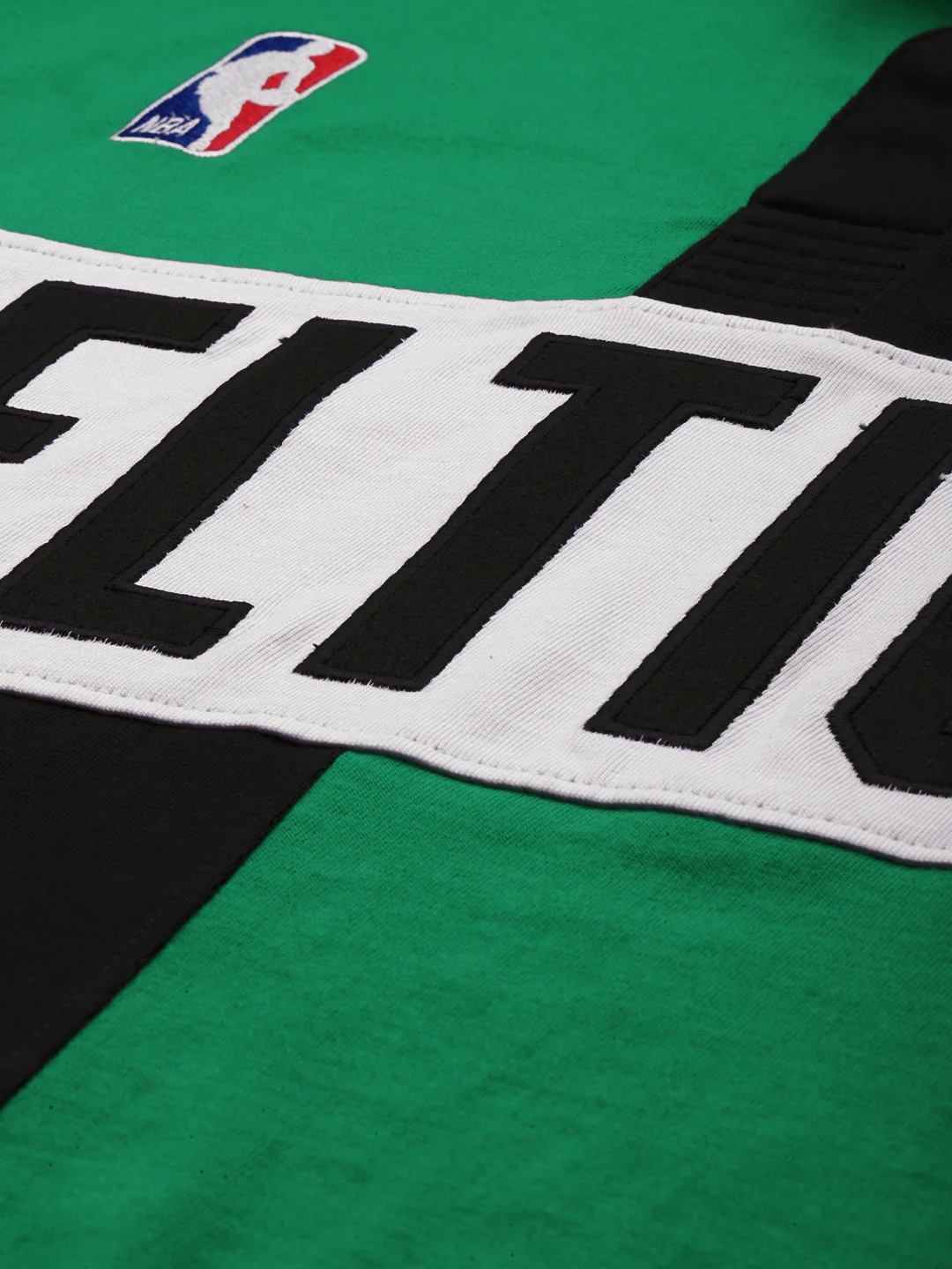 Boston Celtics Embroidered Oversized Polo Full Sleeve - Image 2