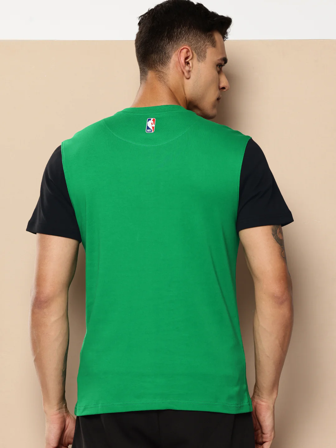 Boston Celtics Printed Raglan T-Shirt - Image 4