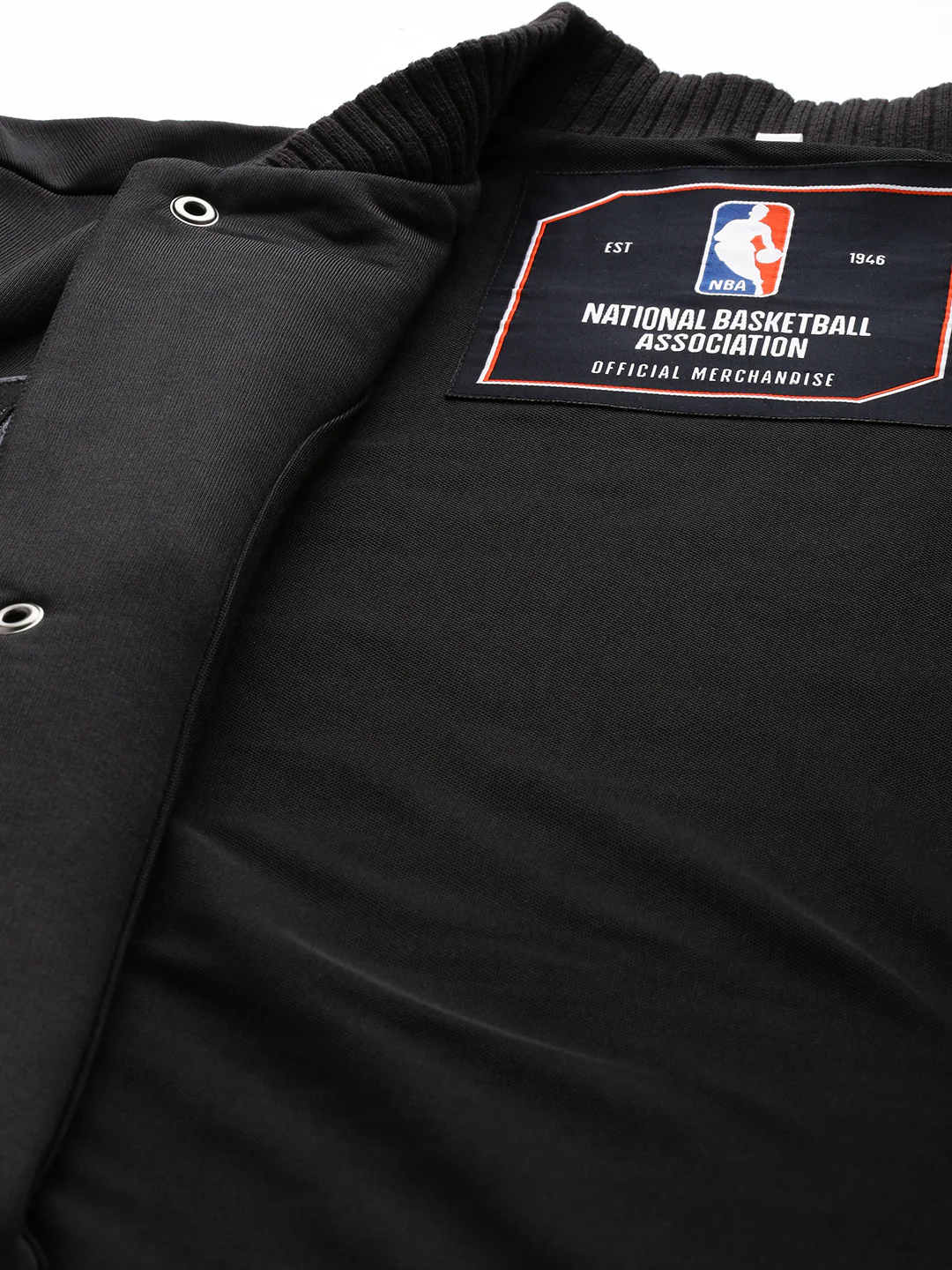 Chicago Bulls Black Varsity Jacket - Image 6