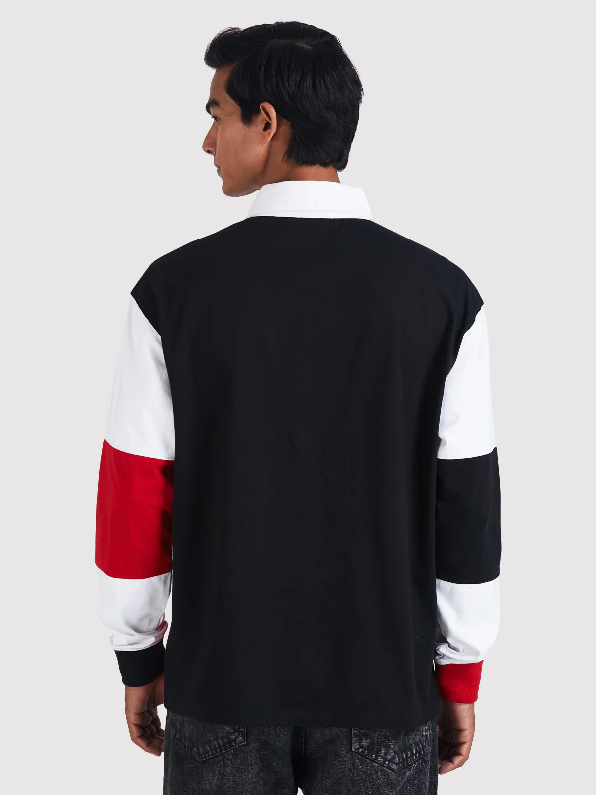 Chicago Bulls Embroidered Oversized Polo Full Sleeve - Image 7