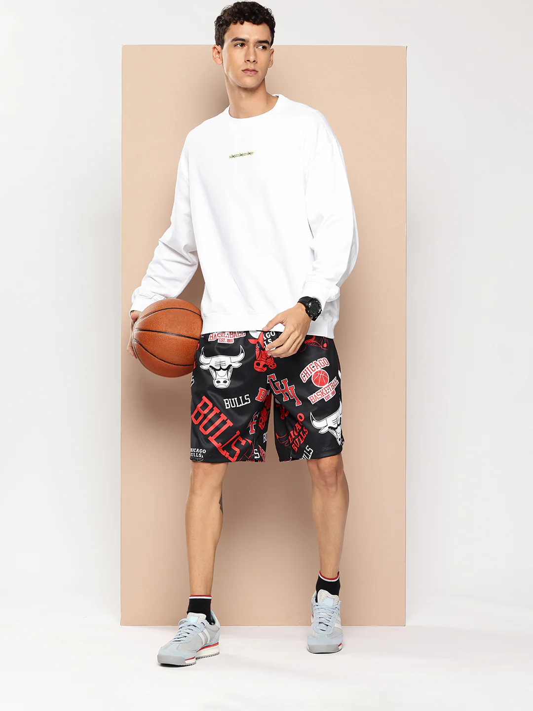 Chicago Bulls: Logo Mash Basketball Shorts - Image 7