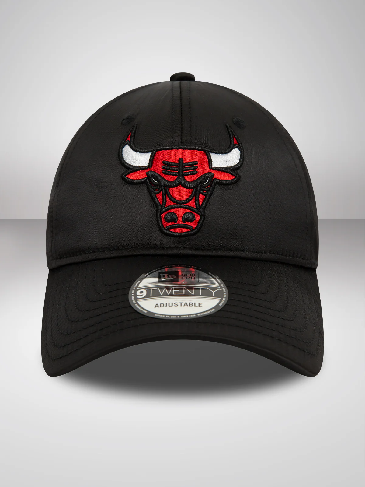 Chicago Bulls NBA Satin Black 9TWENTY Adjustable Cap - Image 3