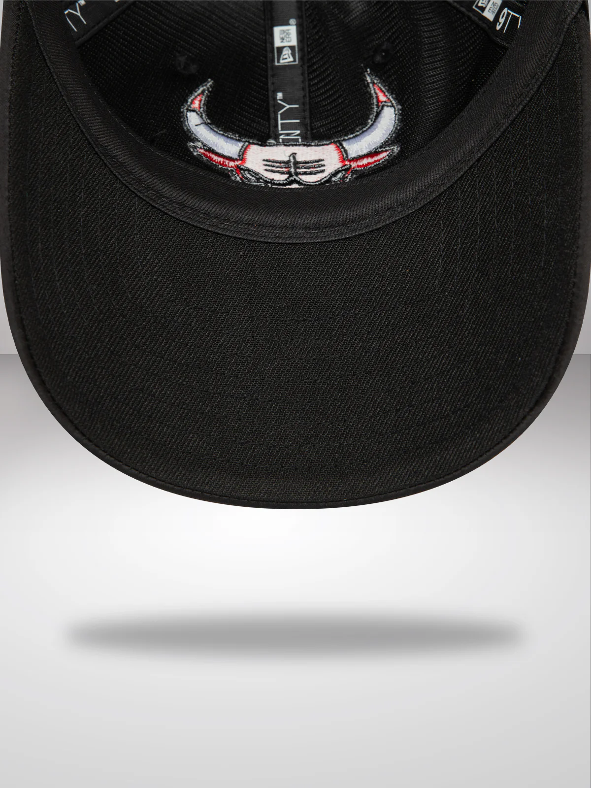 Chicago Bulls NBA Satin Black 9TWENTY Adjustable Cap - Image 5