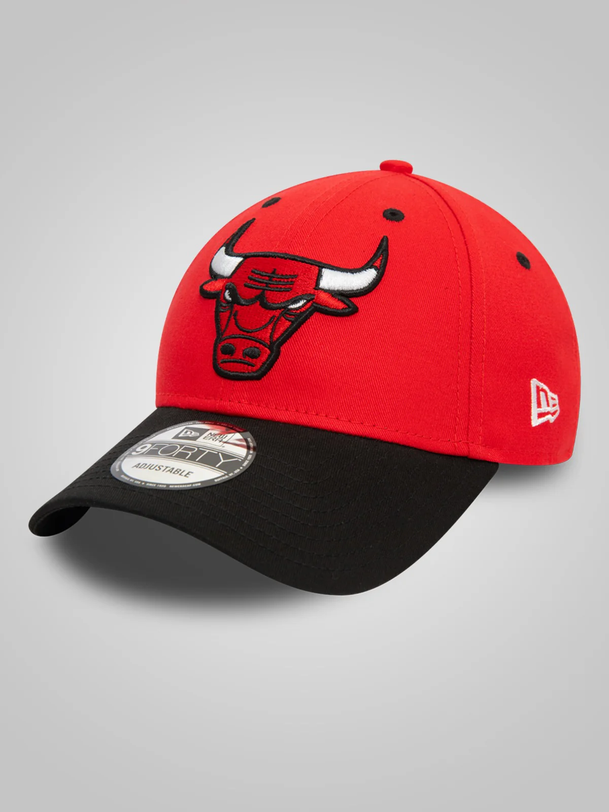Chicago Bulls NBA Side Patch Red 9FORTY Adjustable Cap - Image 2