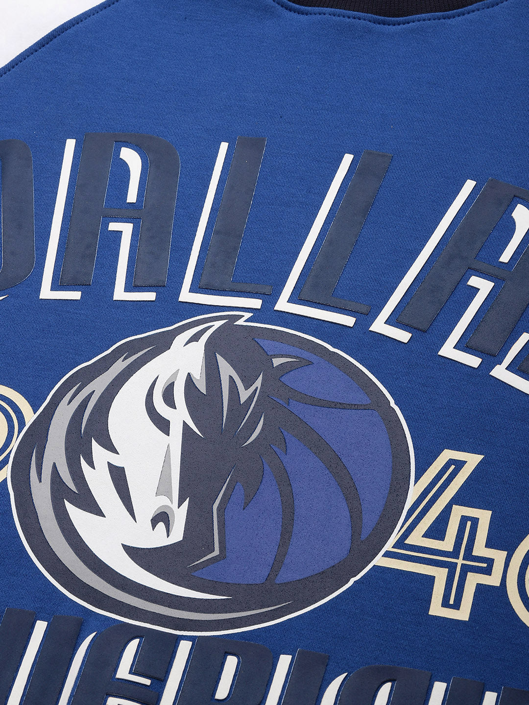 Dallas Mavericks Contrast Colour Oversized T-Shirt - Image 2