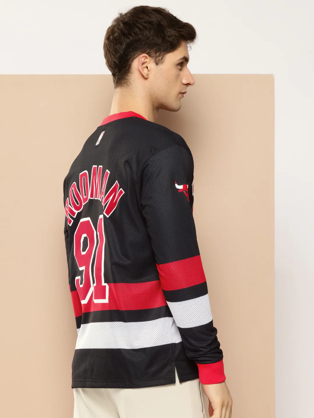 Dennis Rodman Mesh Full Sleeve T-Shirt - Image 5