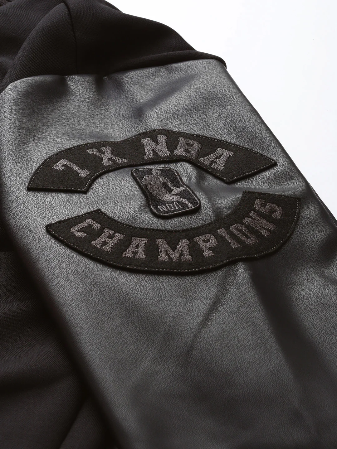 Golden State Warriors Black Varsity Jacket - Image 9