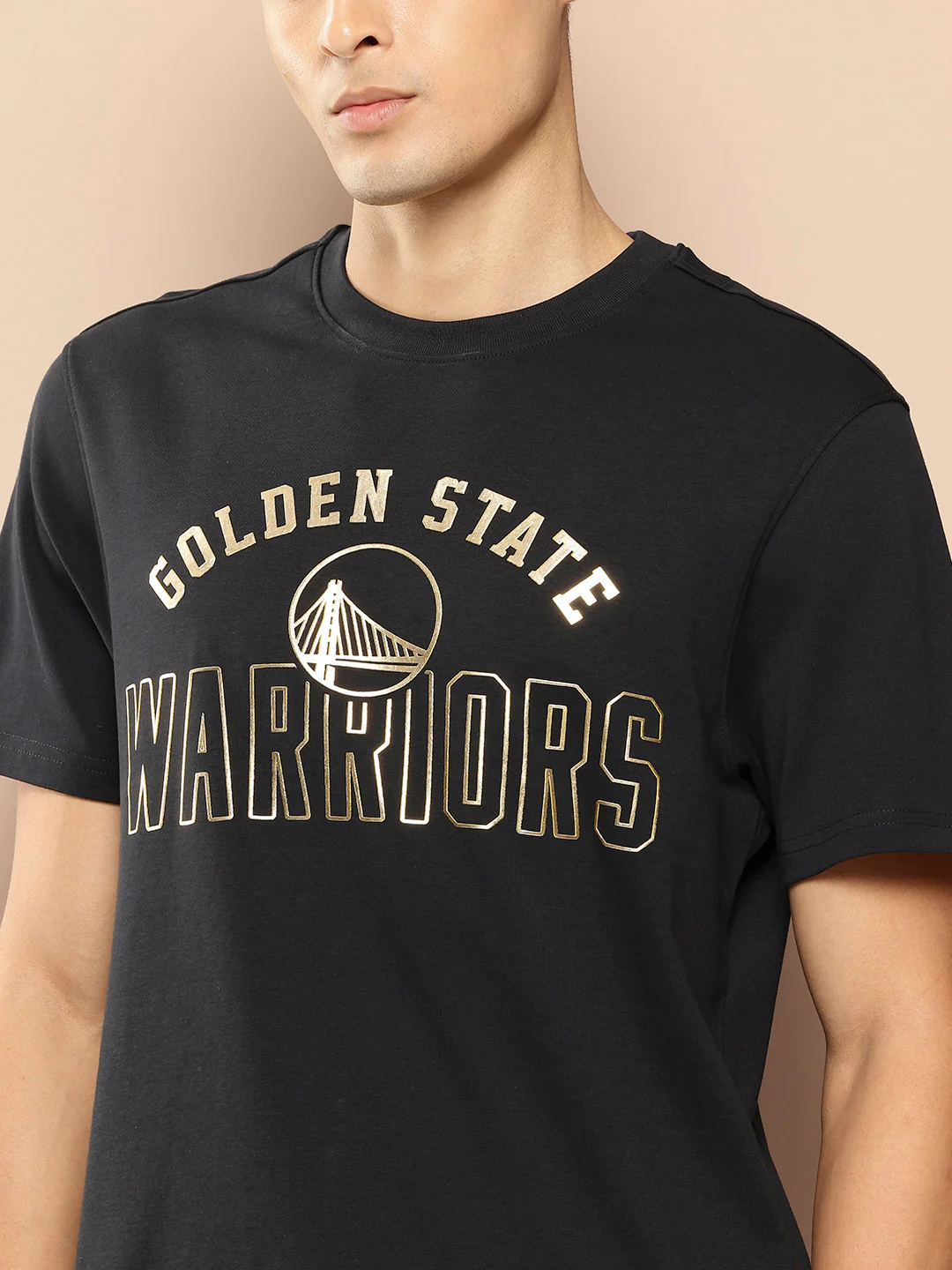 Golden State Warriors Gold Foil T-Shirt - Image 2