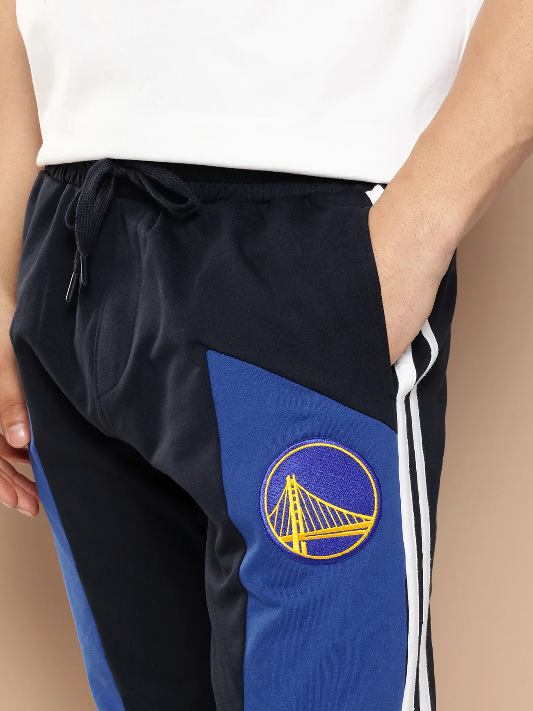 Golden State Warriors Striped Jogger - Image 2
