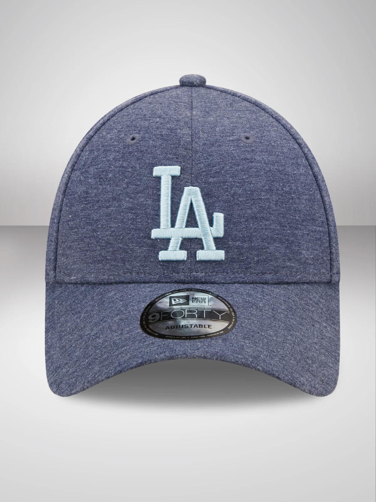 LA Dodgers New Era Jersey Essential Blue 9FORTY Adjustable Cap - Image 3