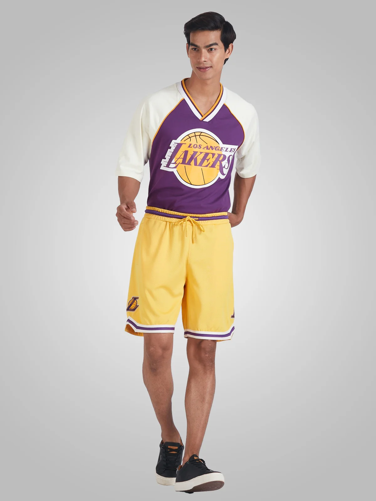 Los Angeles Lakers Basketball Performance Shorts - Image 6