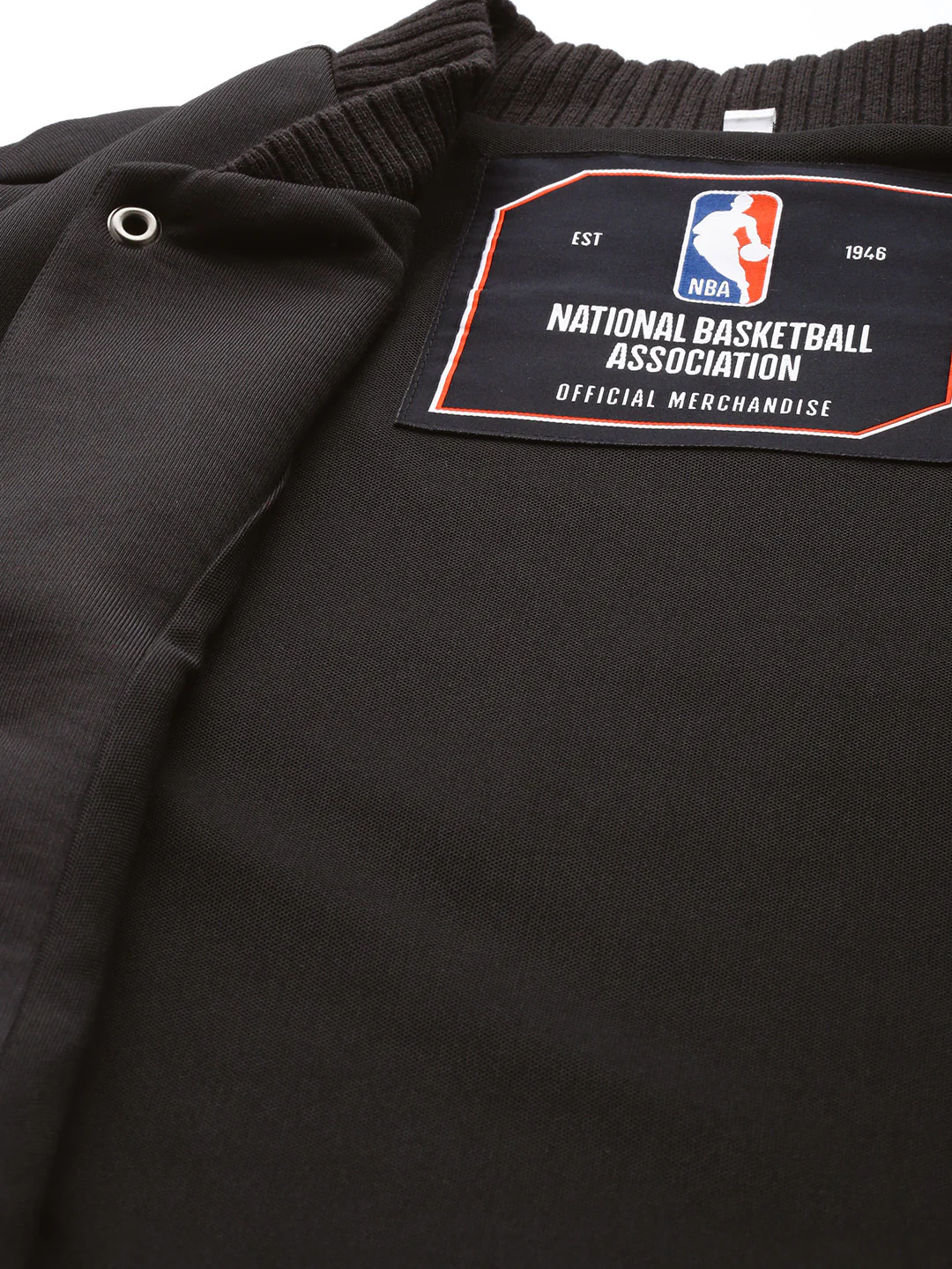 Los Angeles Lakers Black Varsity Jacket - Image 7