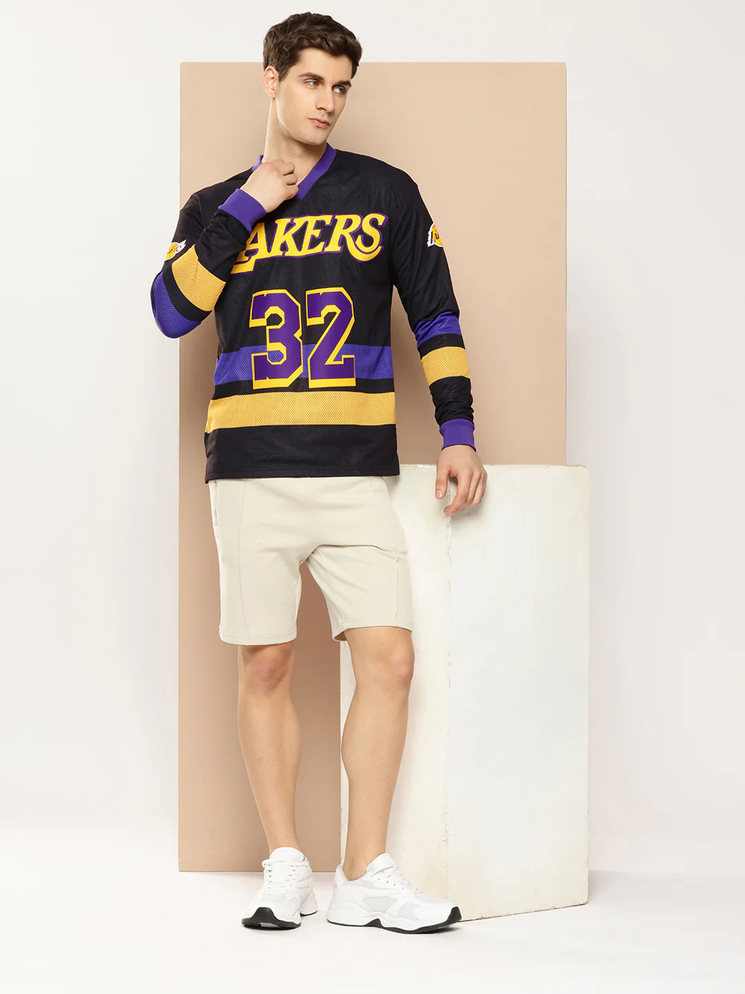 Magic Johnson Mesh Full Sleeve T-Shirt - Image 8