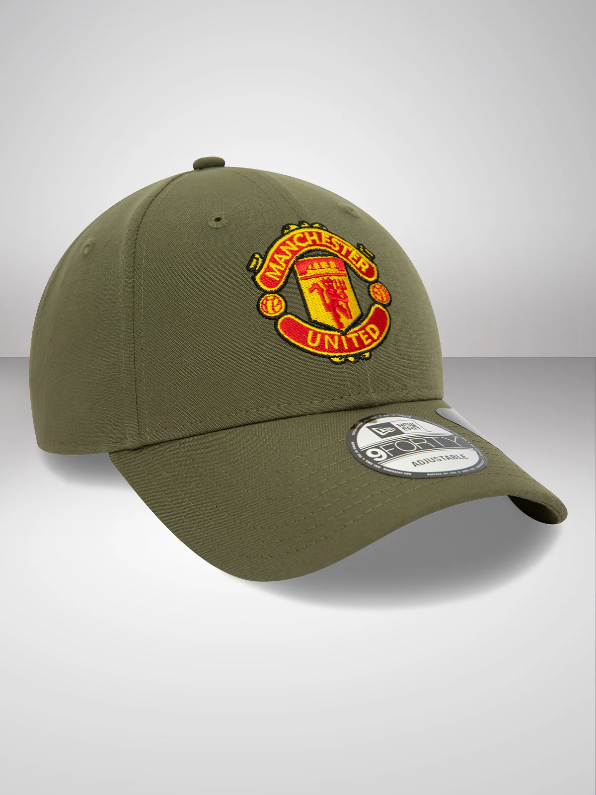Manchester United Olive 9FORTY Adjustable Repreve Cap - Image 2