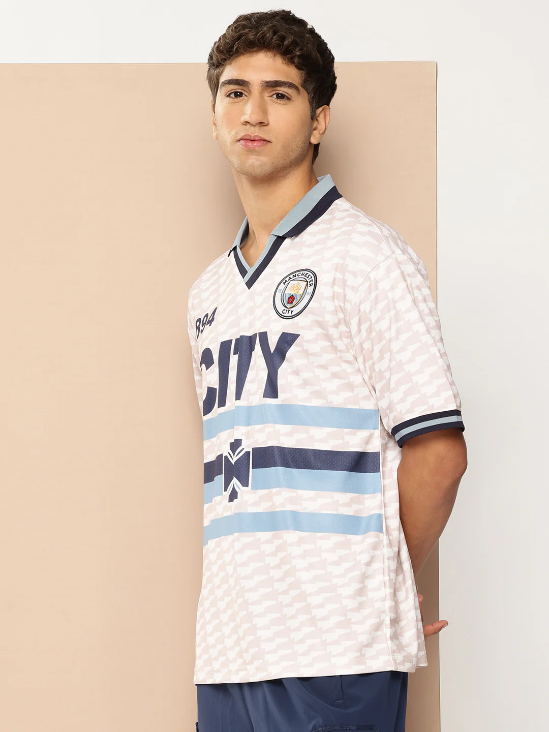 ManCity Vintage Oversized Polo - Image 3