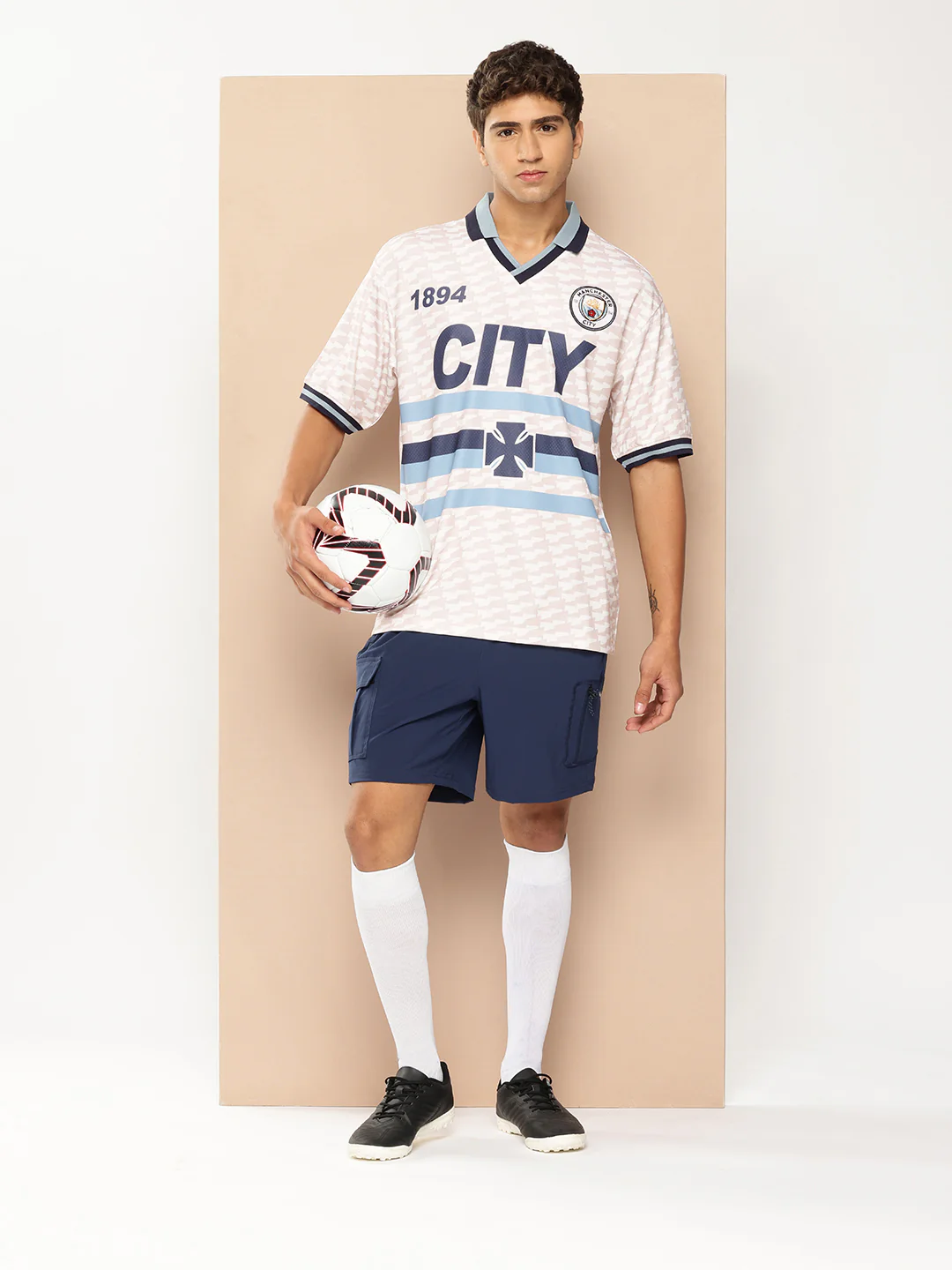 ManCity Vintage Oversized Polo - Image 5