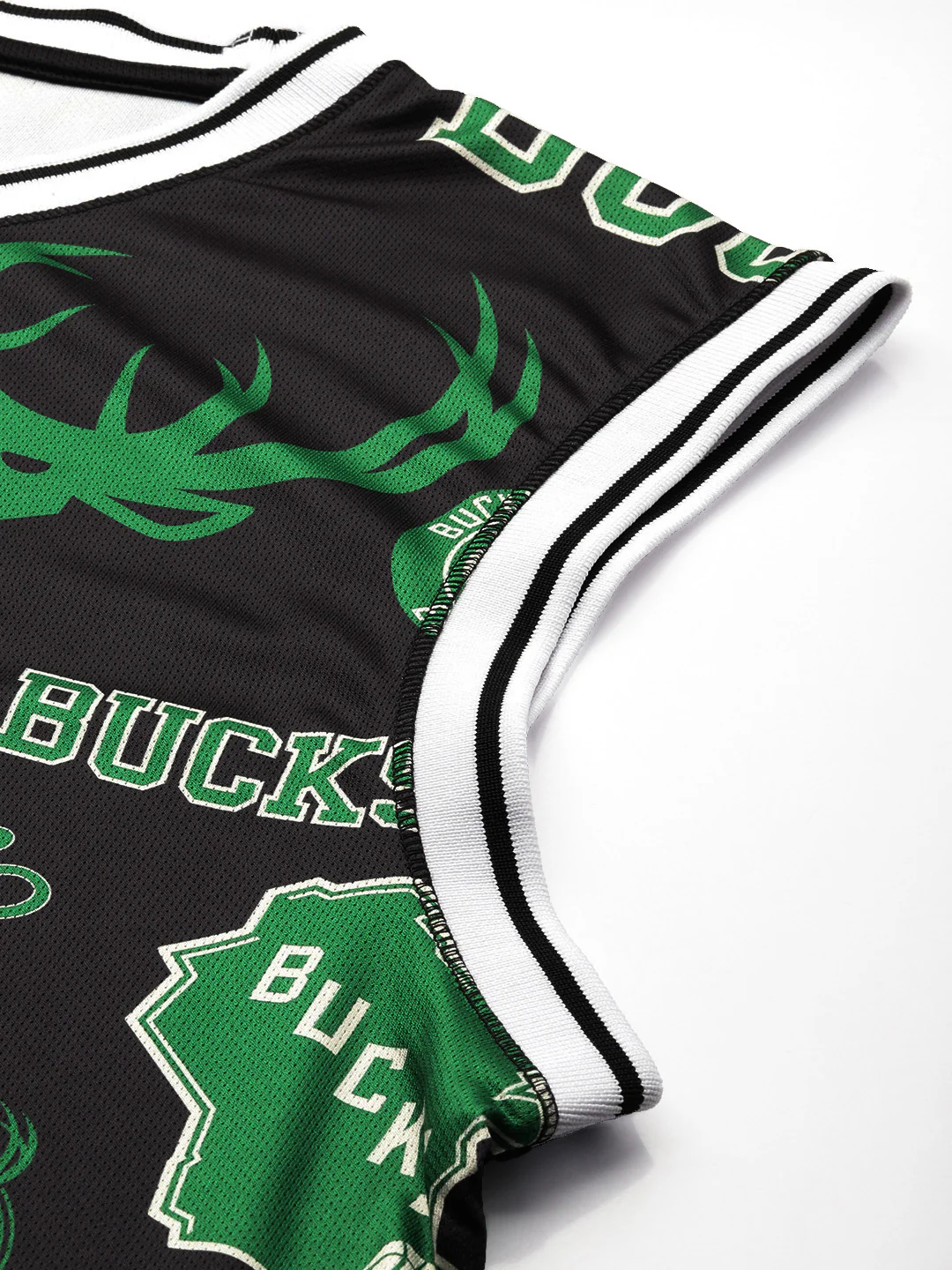 Milwaukee Bucks: Logo Mash Sleeveless Jersey - Image 4