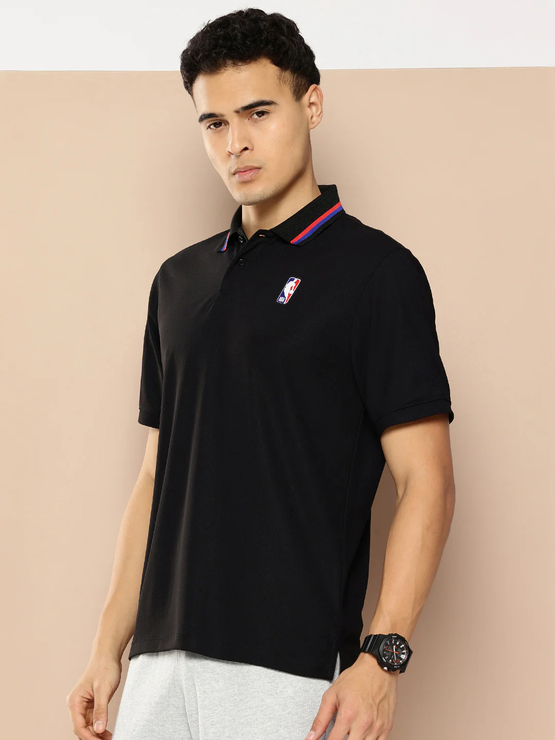 NBA: Classic Polo Black - Image 3