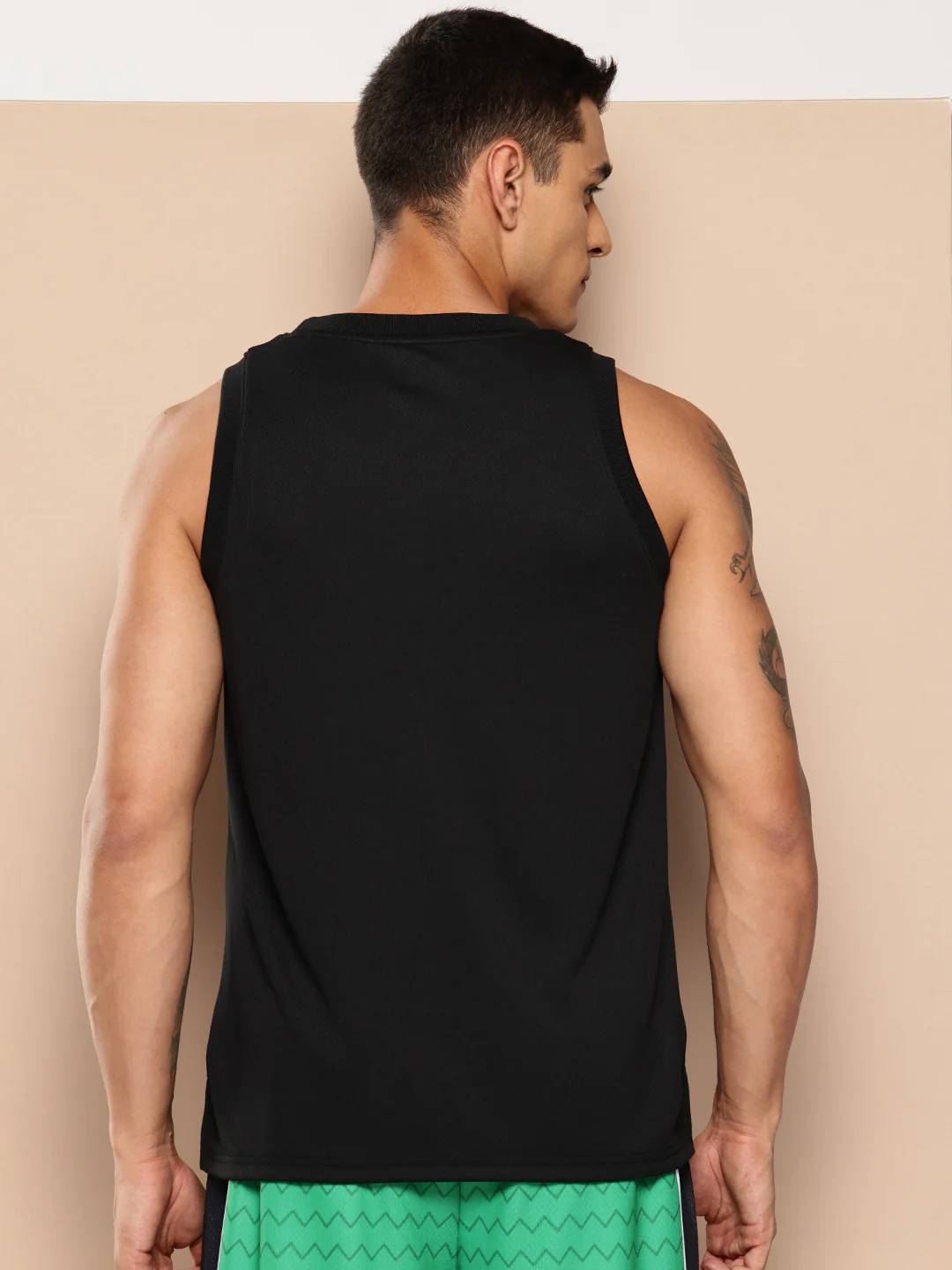 NBA Logoman Tonal Sleeveless T-Shirt - Image 4