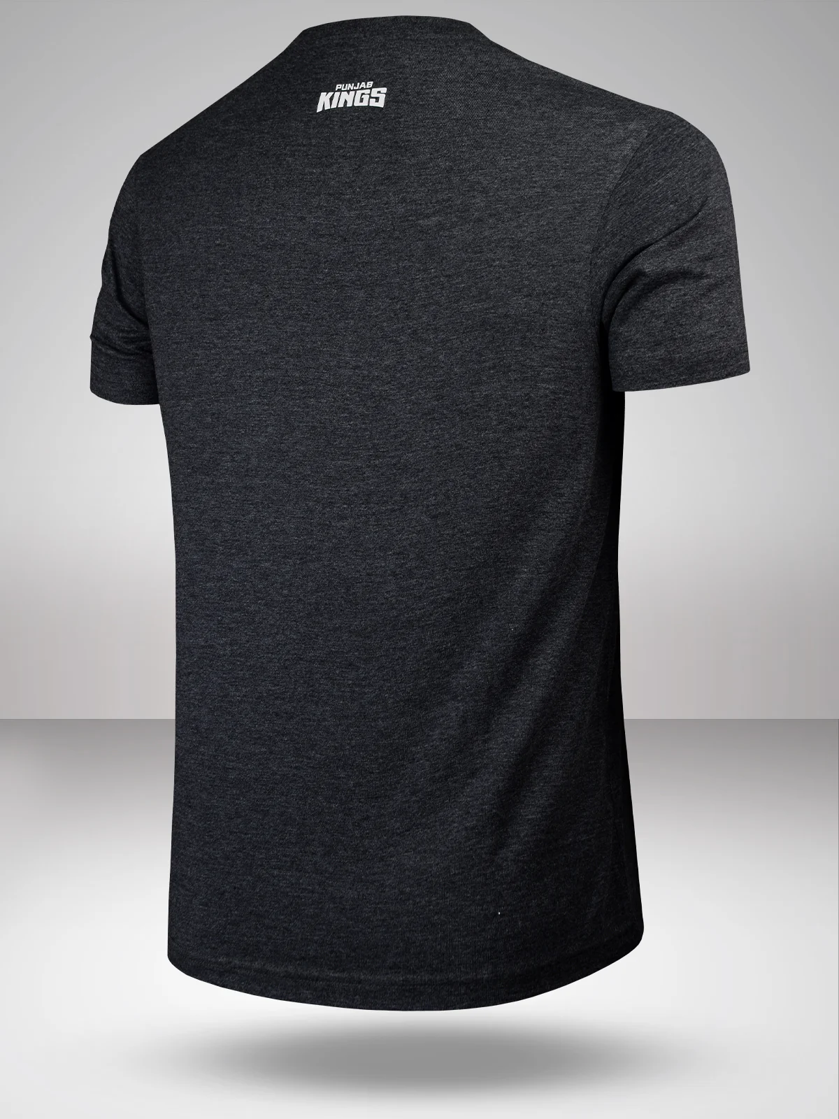 PBKS: Varsity T-Shirt Gold Foil - Anthra Melange - Image 4
