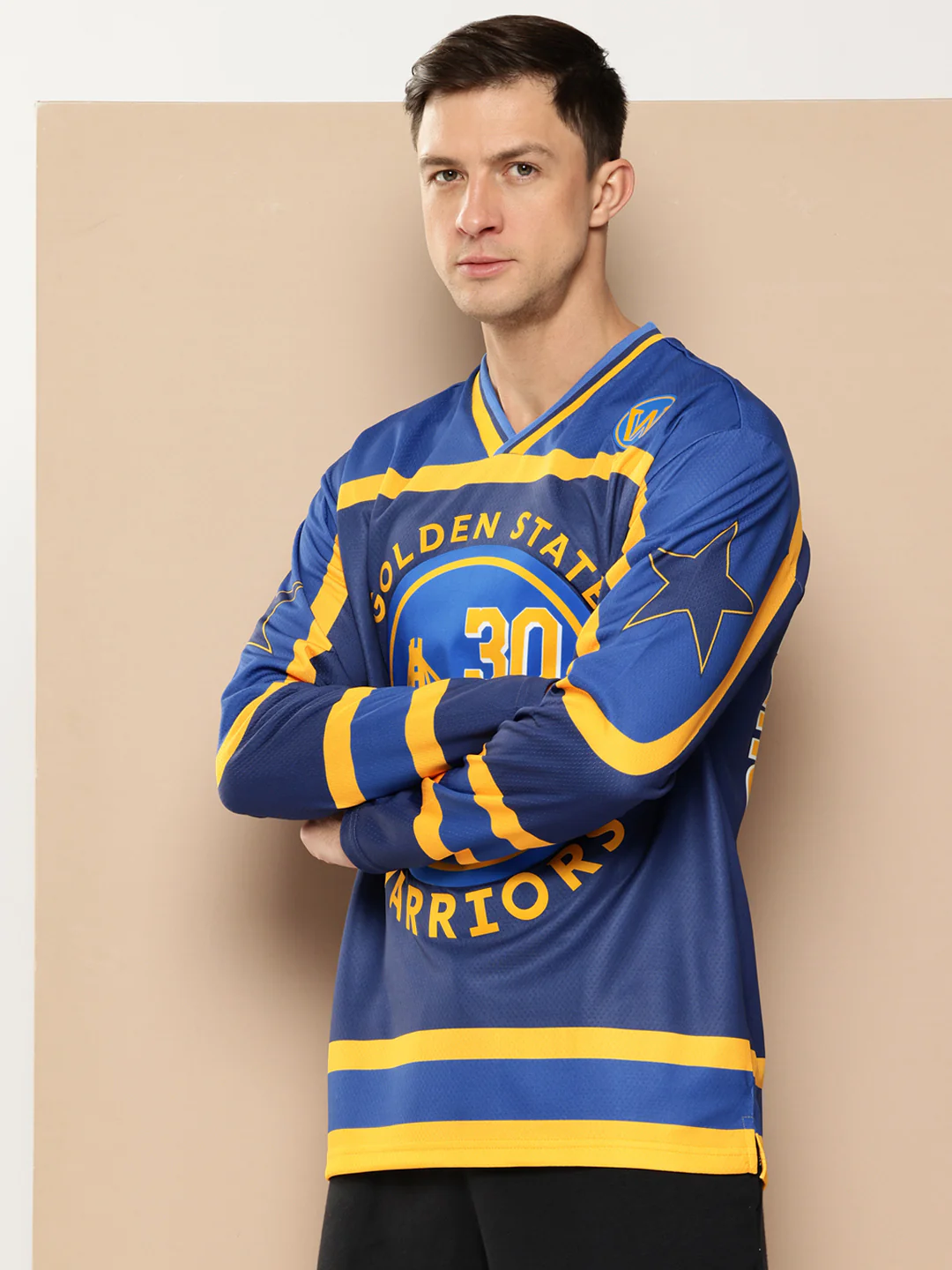 Steph Curry Full Sleeve Oversized Hockey Tee - Image 6